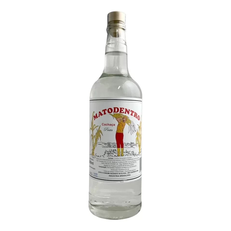 Cachaça Mato Dentro Prata 980ml