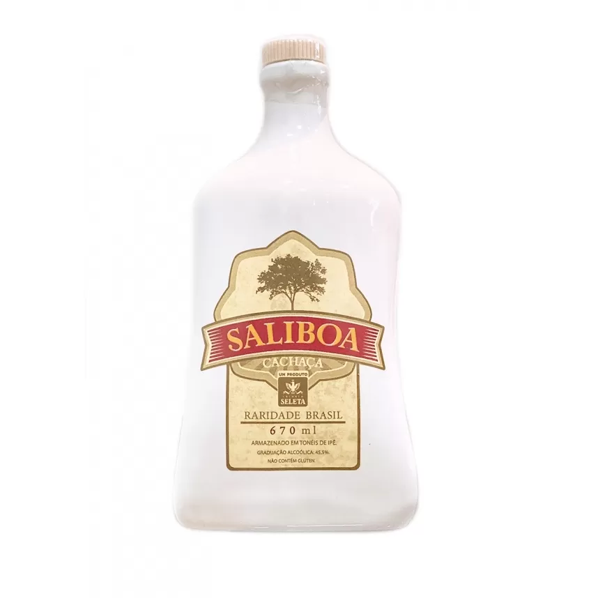 Cachaça Saliboa Porcelana 670ml