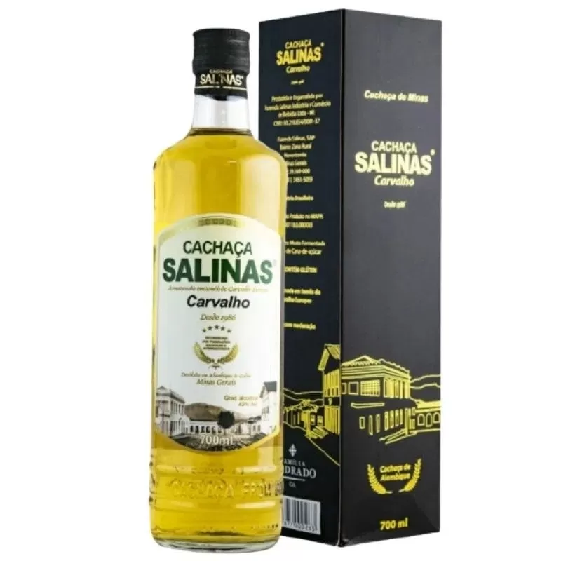 Cahaça Salinas Carvalho 700Ml