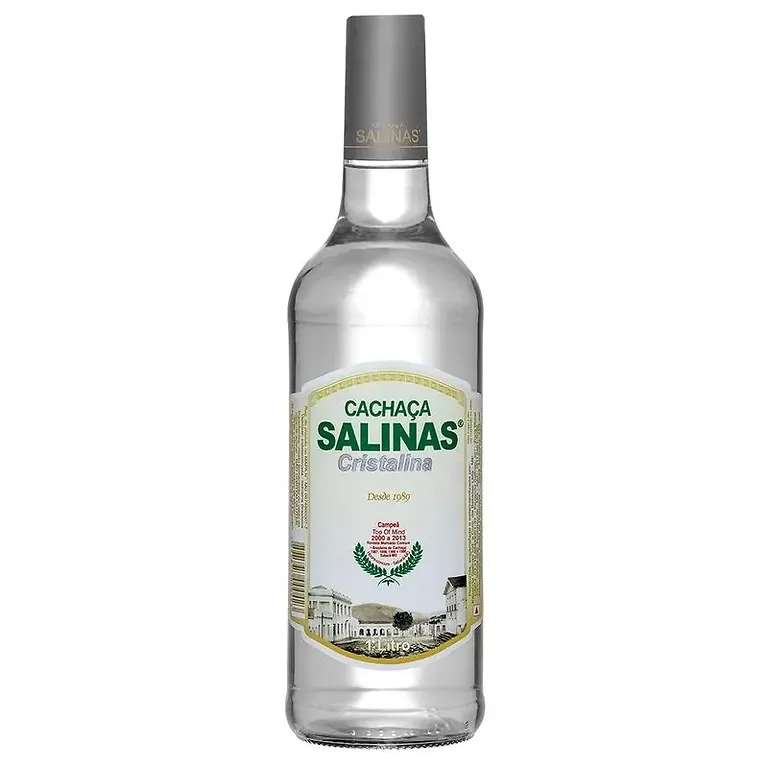 Cachaça Salinas Cristalina 1000ml