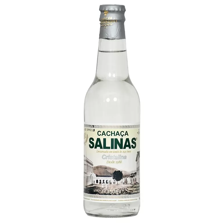 Cachaça Salinas Cristalina 350ml