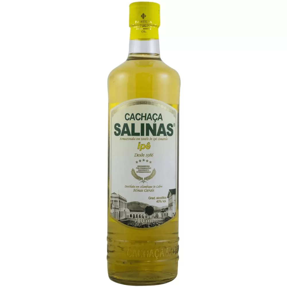 Cachaça Salinas ipe 700ml