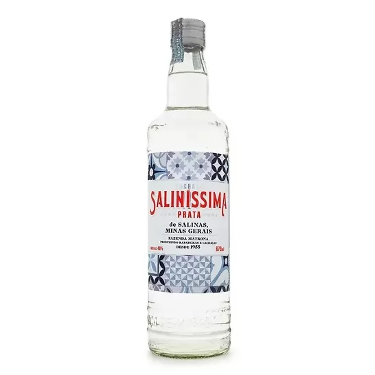 Cachaça Saliníssima Prata 670ml