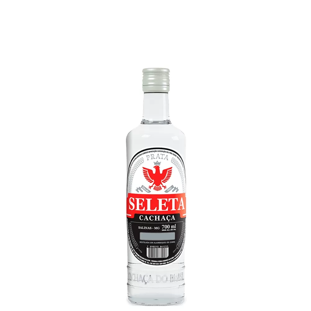Cachaça Seleta  Prata 700ml