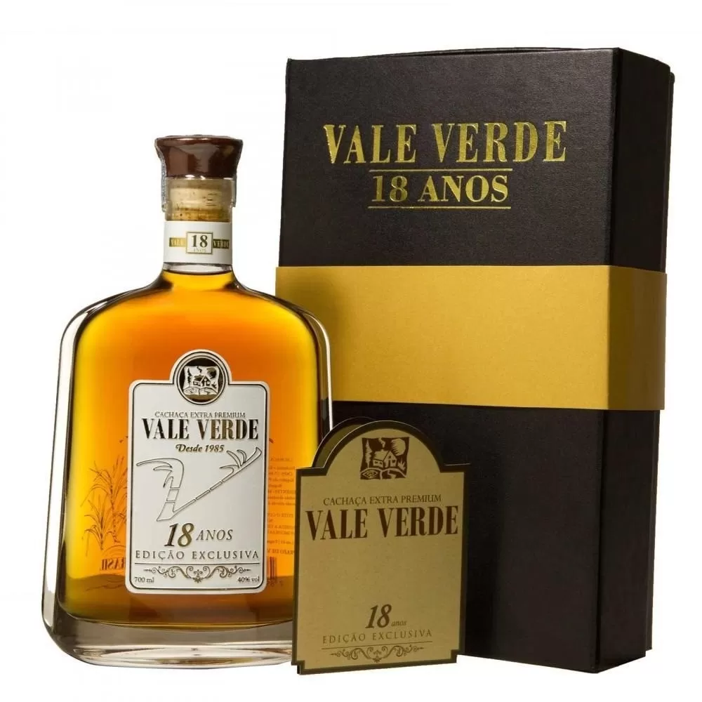 Cachaça Vale Verde Extra Premium 18 Anos 700ml