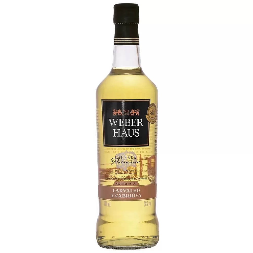 Cachaça Weber Haus Carvalho Cabriuva 700ML