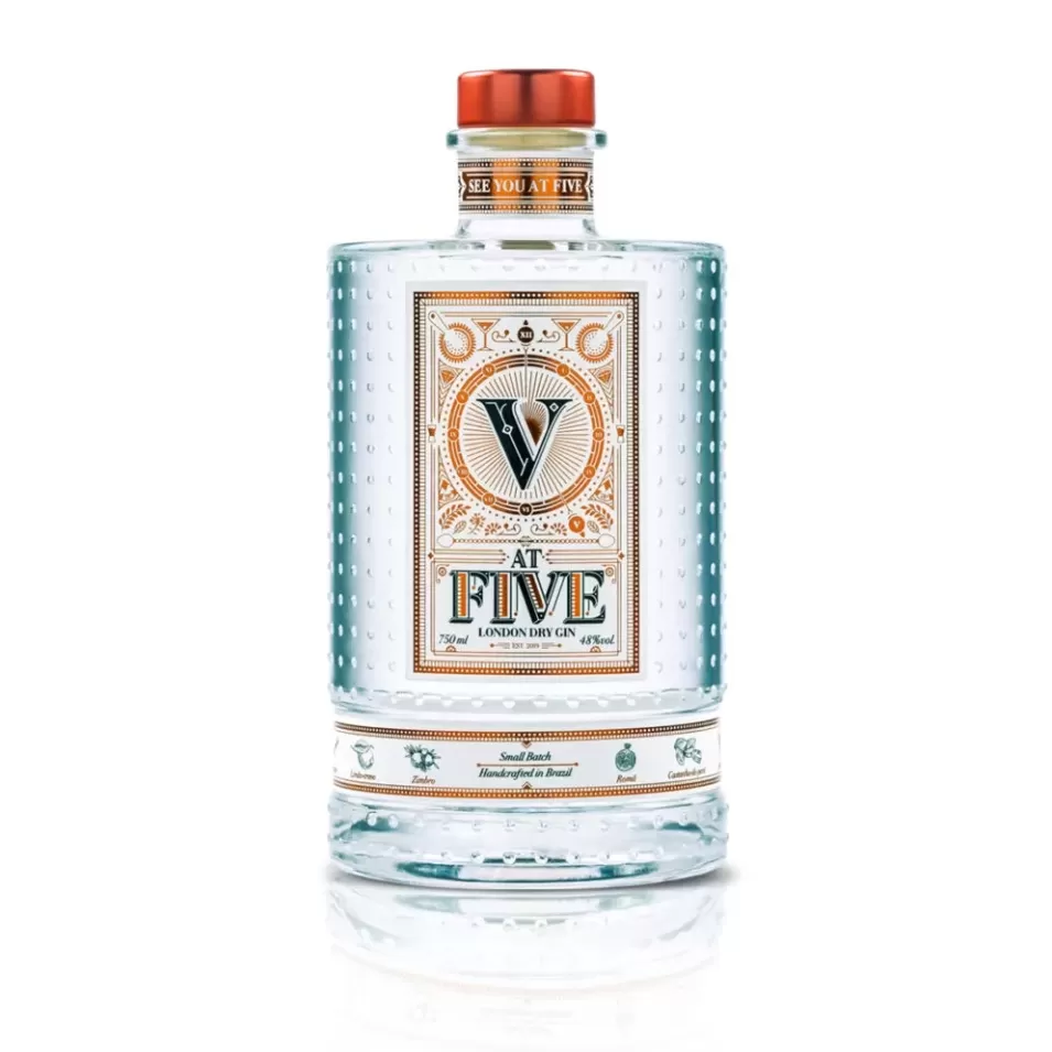 Gin At Five 750ml