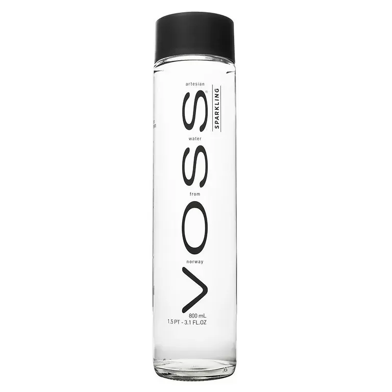 Água Voss Sparkling Com Gás (Vidro) 800ml