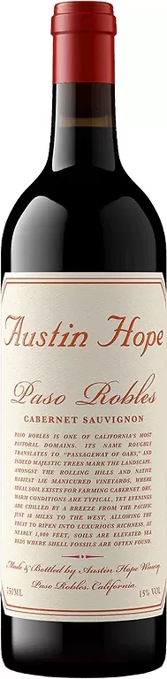 Vinho Austin Hope Paso Robles Cabernet Sauvignon 750ml