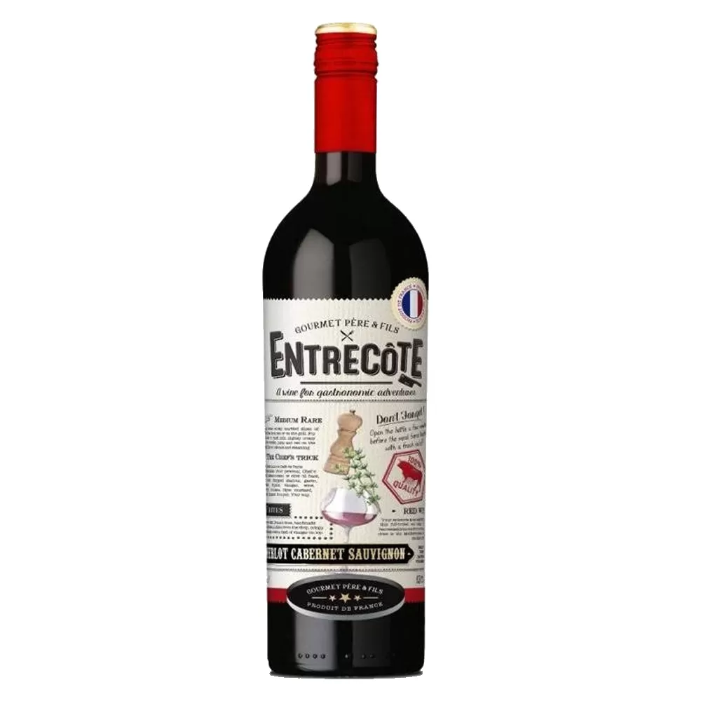 Vinho Entrecôte Merlot Cabernet Syrah 750Ml