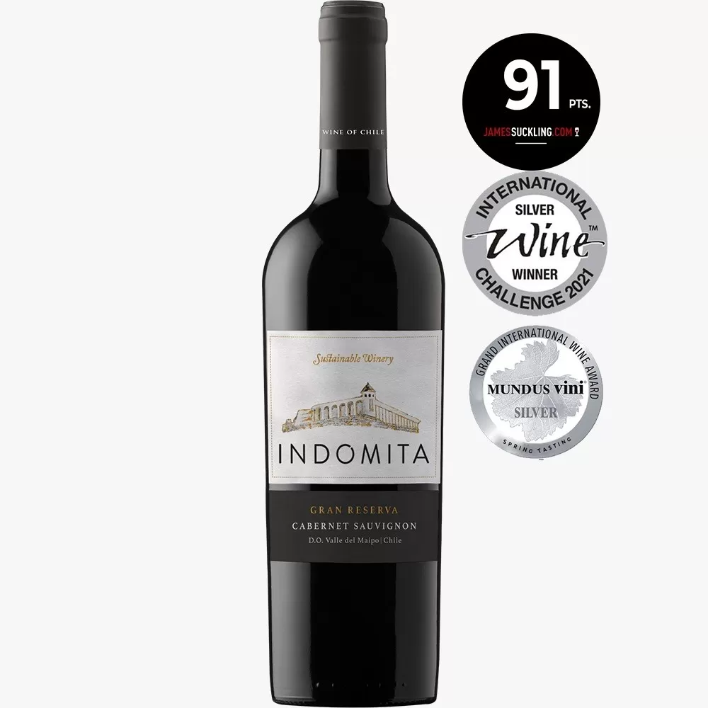 Vinho Indómita Gran Reserva Cabernet Sauvignon 750Ml