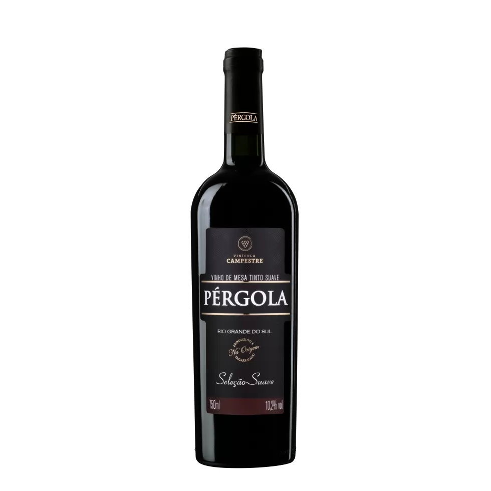 Vinho Pérgola Tinto Suave 1Litro