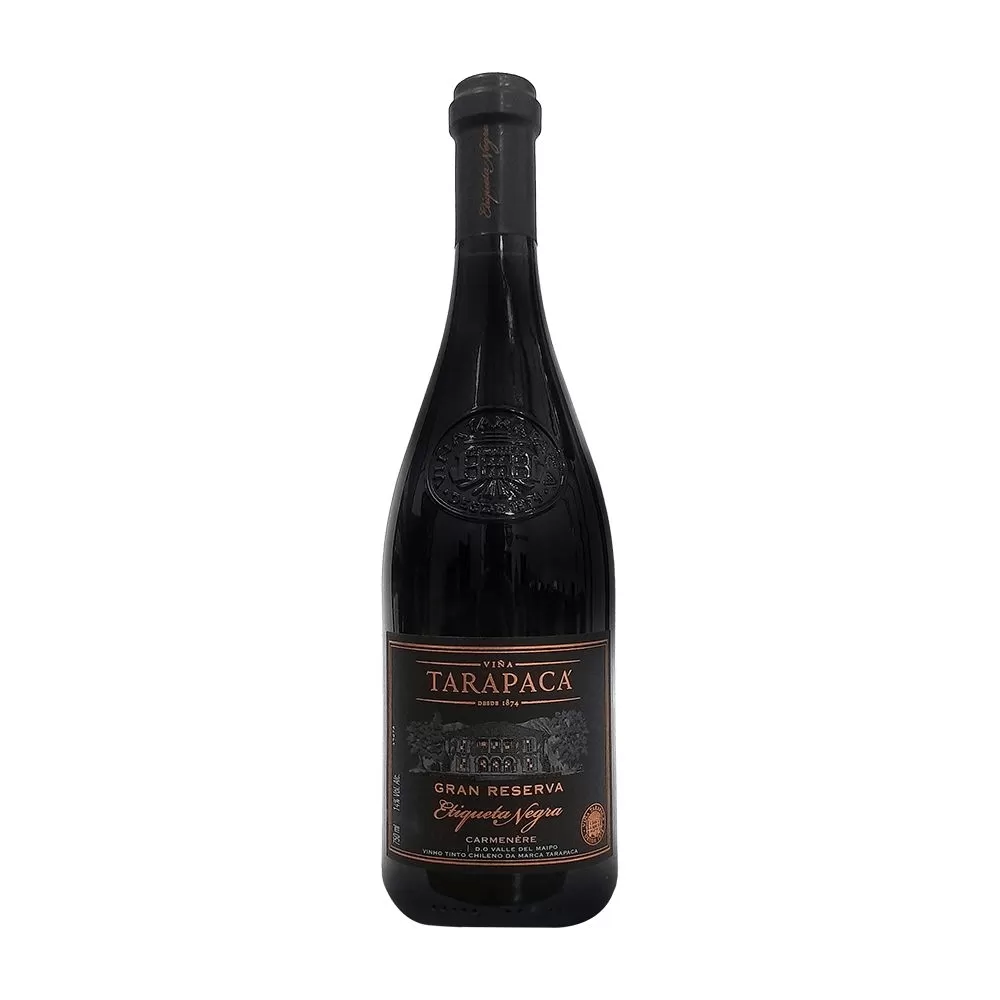 Vinho Tarapaca Gran Reserva Etiqueta  Negra Carmenere 750ml