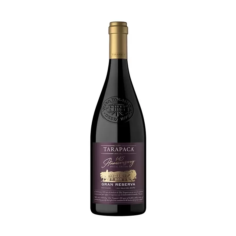 Vinho Tarapaca Gran Reserva Etiqueta Roxa 145 anos 750ml