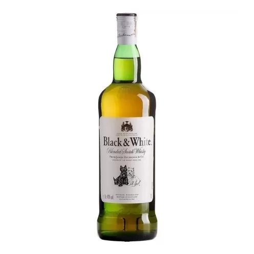 Whisky Black & White 1000ml