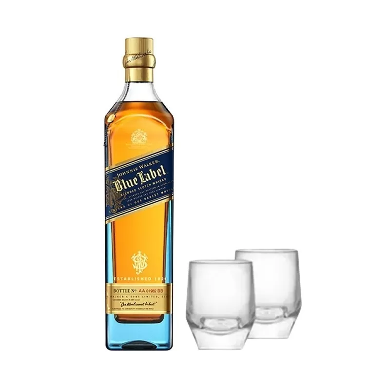 Whisky Johnnie Walker Blue Label 700ML Com 2 Copos